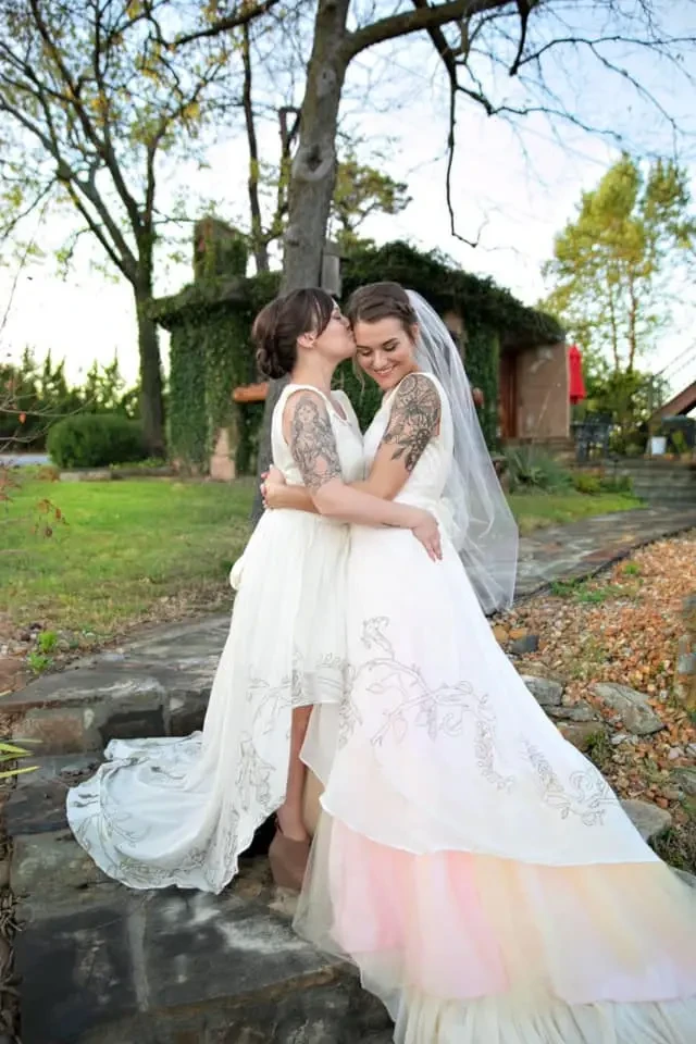 Two Brides, Double the Joy: Celebrating Our LGBTQ+ Couples. Mobile Image