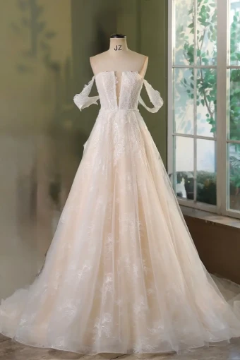 Dreamy Delights FS3077 BR299 #0 Ivory/Champagne thumbnail