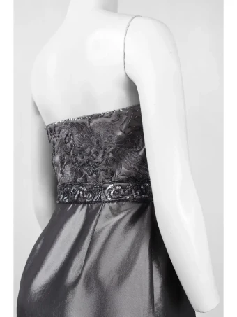 Sue Wong N3445 MOB167 #1 Charcoal thumbnail