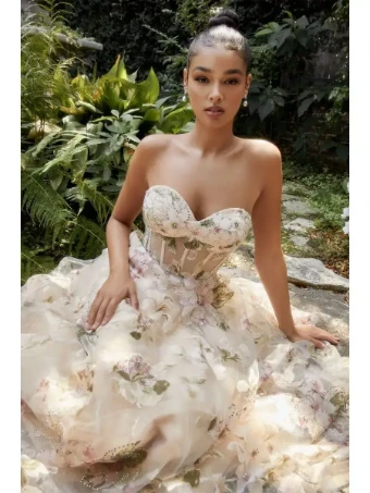 Andrea and Leo Couture MOB261 A1134 #2 Champagne thumbnail