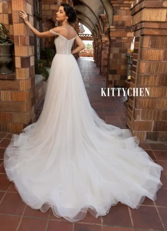 Kitty Chen  Amia (H2070) #1 Ivory thumbnail