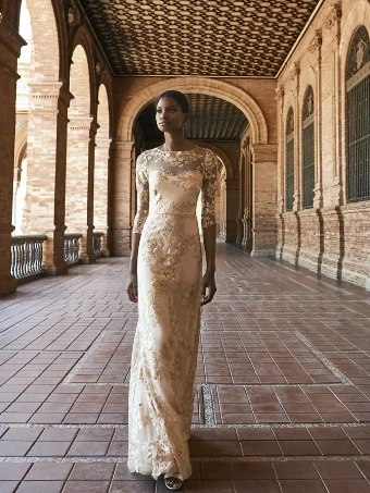 Pronovias MOB503 #0 Gold thumbnail