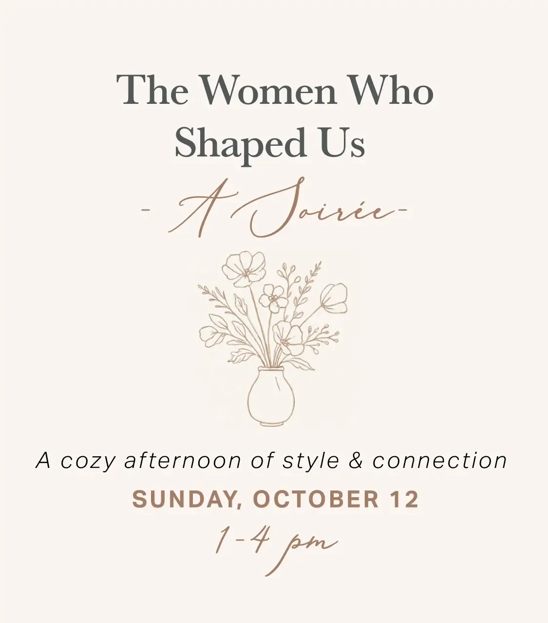 The Women Who Shaped Us Mobile Banner